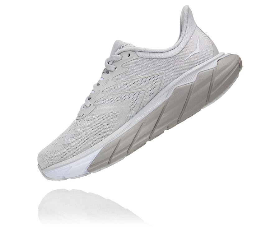 Hoka Australia One One Arahi 5 - Womens Running Shoes Grey - LKXUR-6059